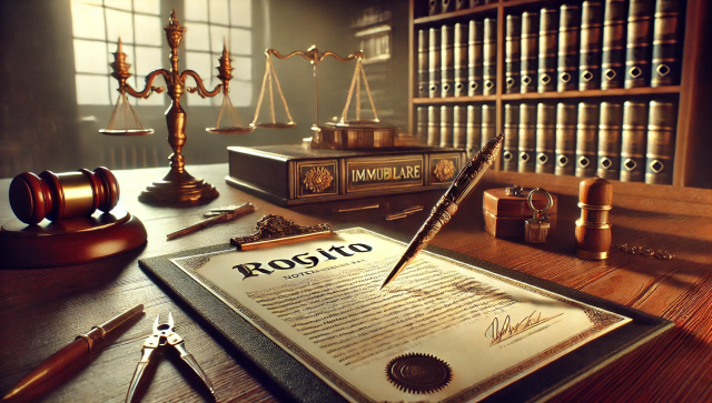 Rogito notarile di acquisto immobiliare